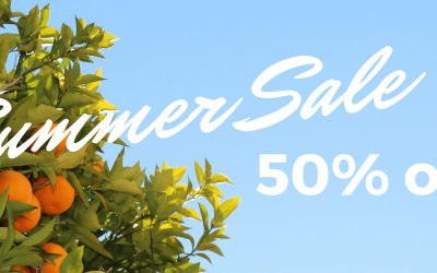 Summer sale: save up to 50% on your wellness!