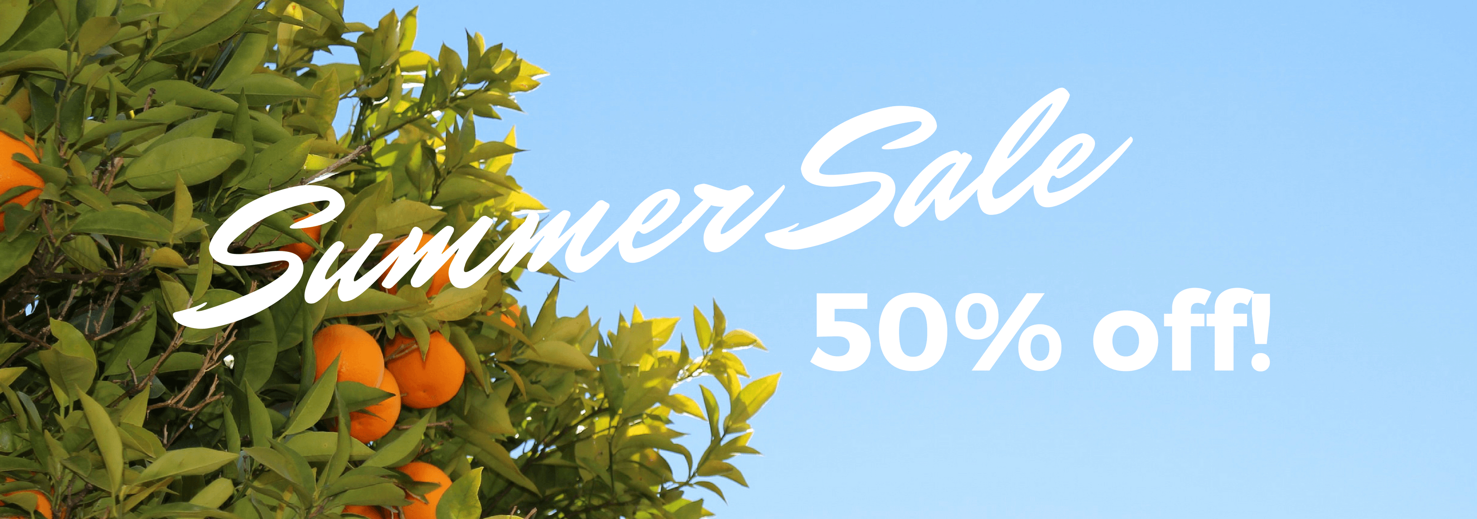 Summer sale: save up to 50% on your wellness!