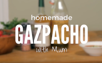 Making Gazpacho with Mum