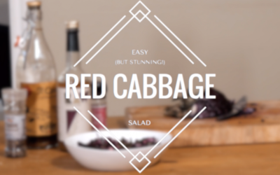 MY SUPER HEALTHY RED CABBAGE SALAD