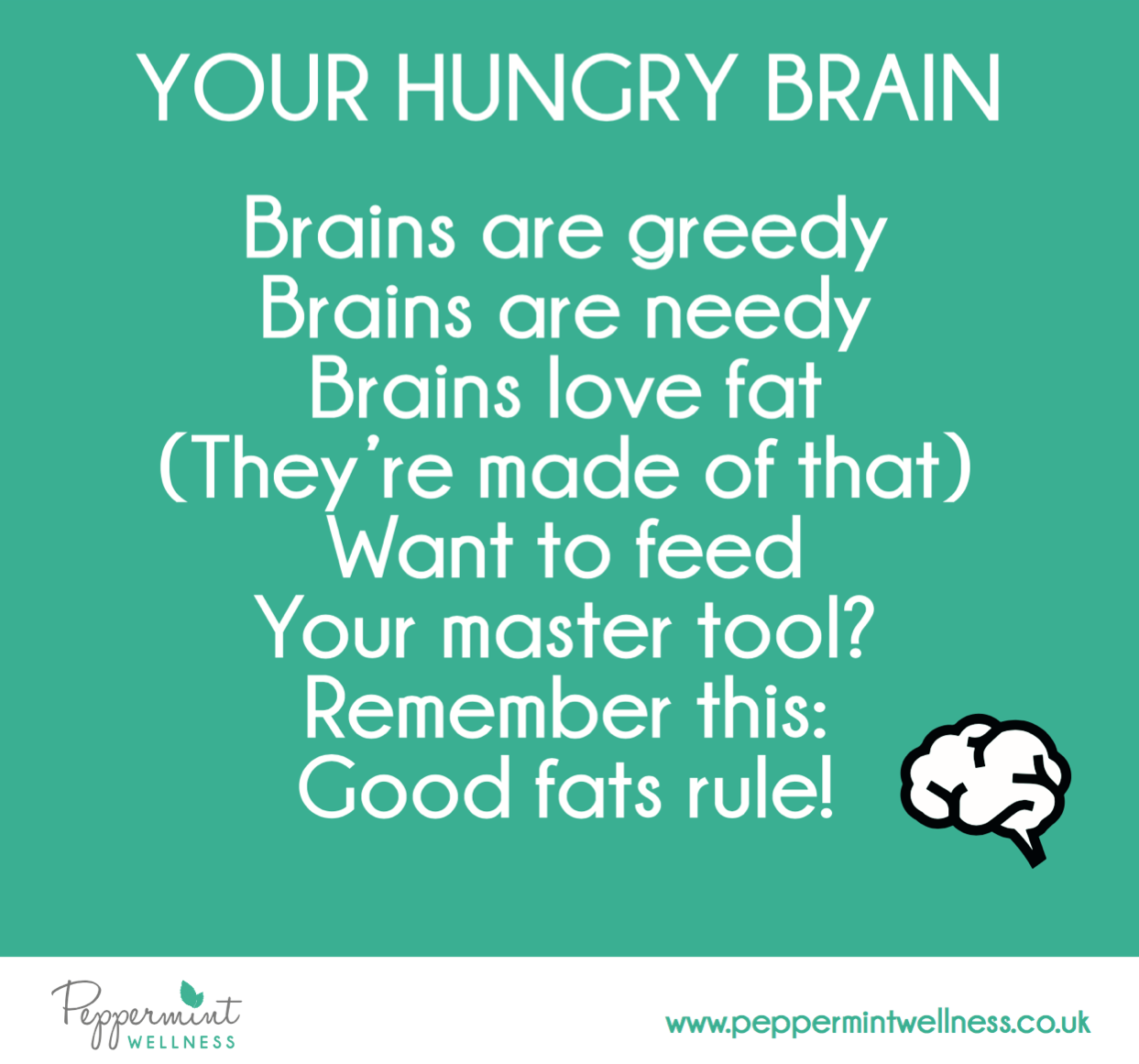 Your Hungry Brain by Peppermint Wellness